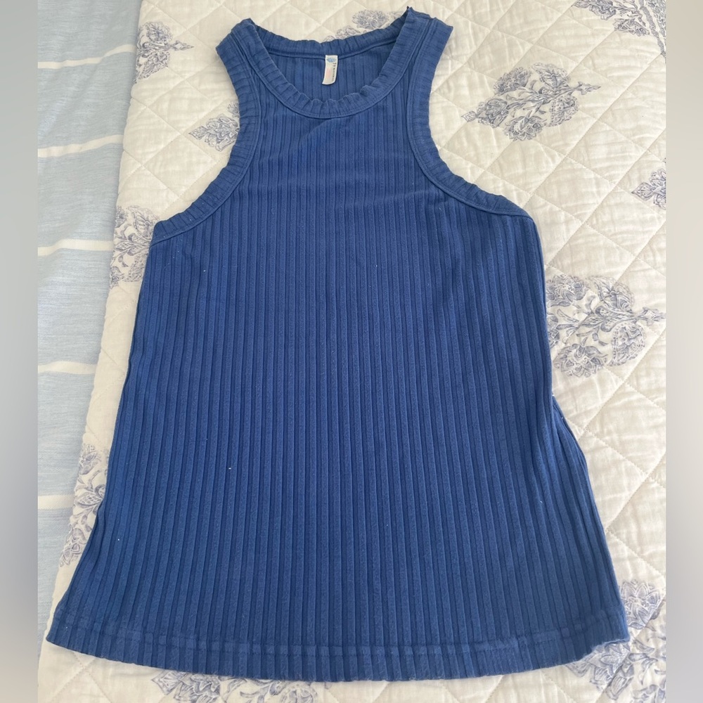 Women’s Free People Blue Athletic Tank